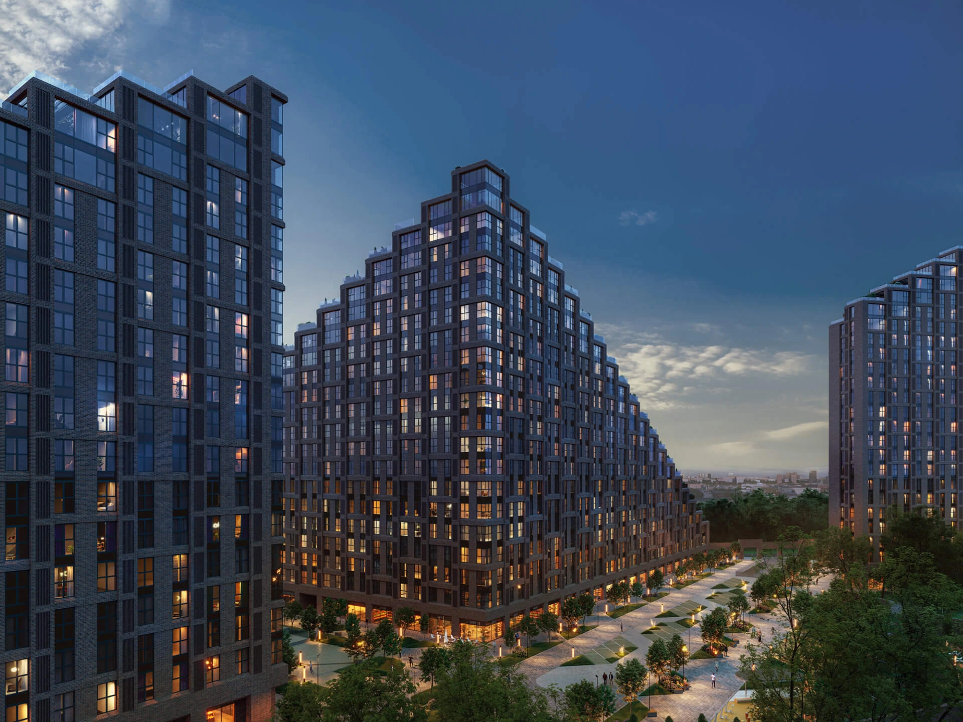 Архитектура дома на официальном сайте застройщика